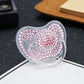 MIYOCAR bling Rhinestone pacifier unique design  BPA free dummy bling unique gift baby shower